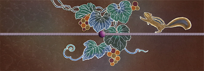 三分紐を締めたイメージ（関東巻）