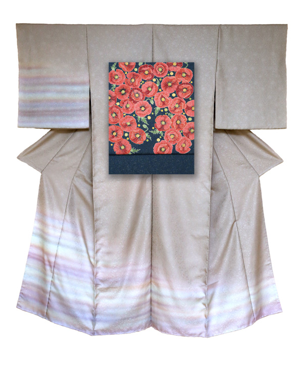 ④訪問着とコクリコ