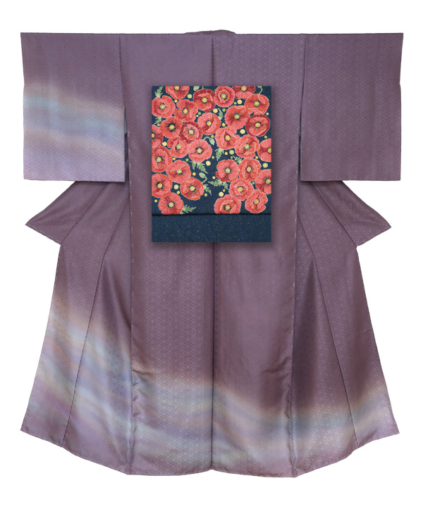 ⑤訪問着とコクリコ