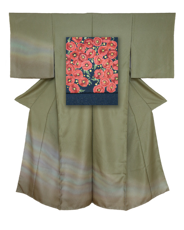 ⑥訪問着とコクリコ